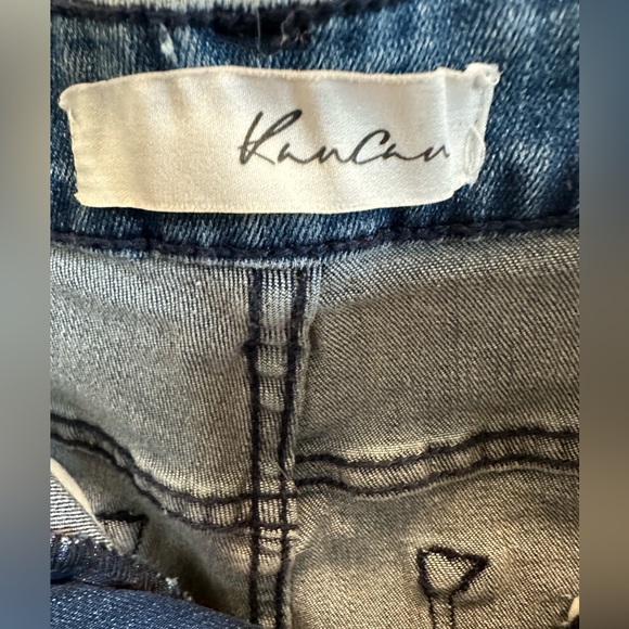 Kancan Denim High Rise Shorts - Picture 4 of 5